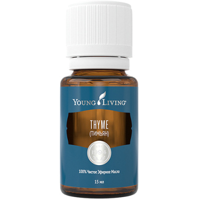  THYME ESSENTIAL OIL / Тимьян (Thymus vulgaris), Эфирное масло 15 мл.